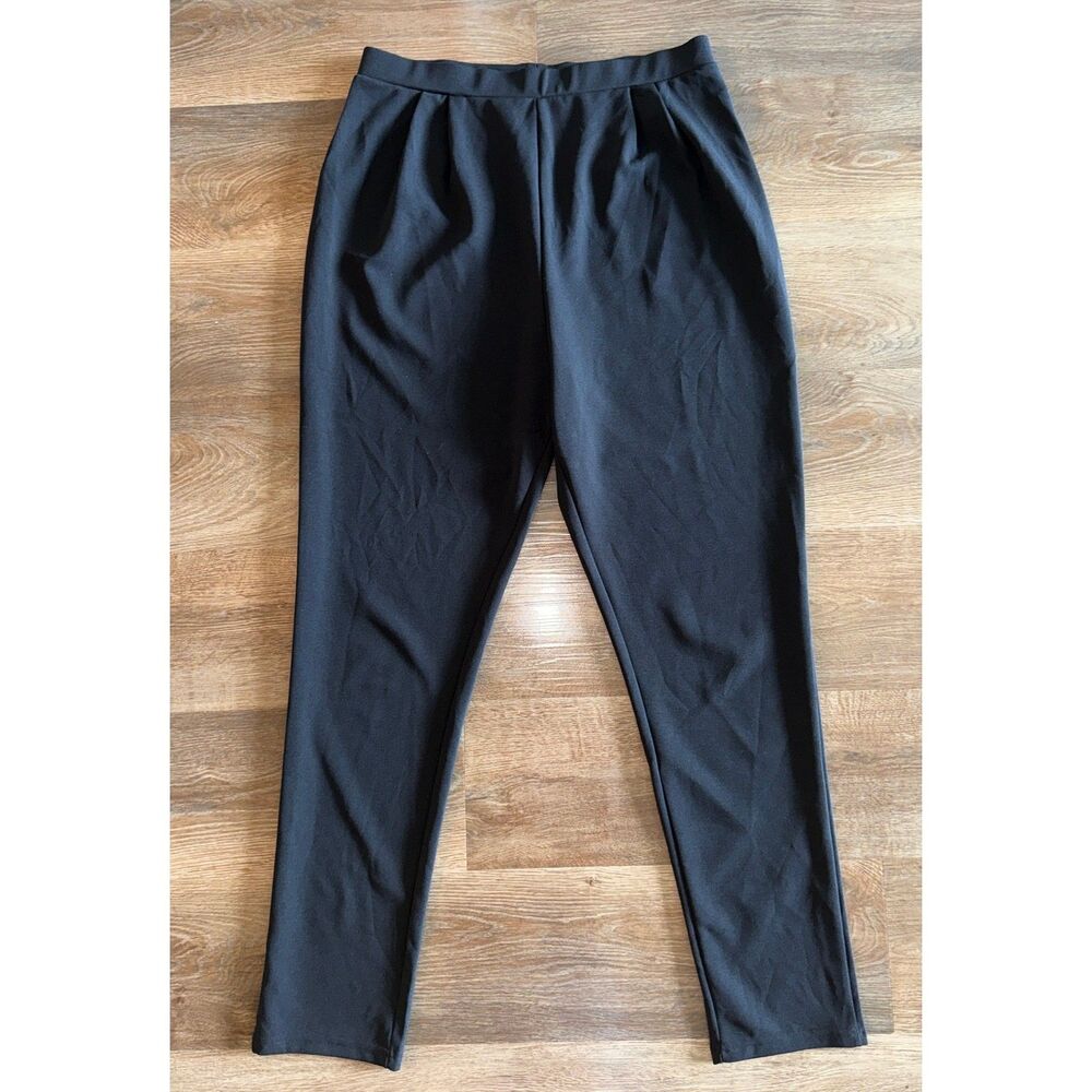 ASOS Design Tall Black Tailored Career Trousers Pants Size US 12 / UK 16